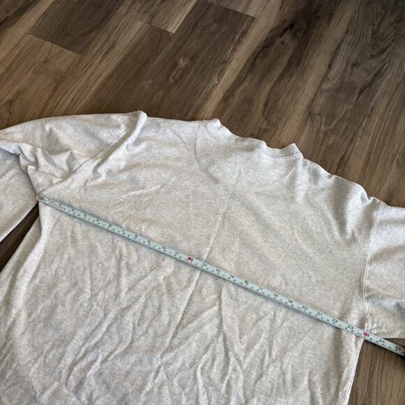 Vintage 1990s Sea World T-Shirt Men's Size L Long Sleeve Gray Orca Killer Whale - Picture 6 of 7